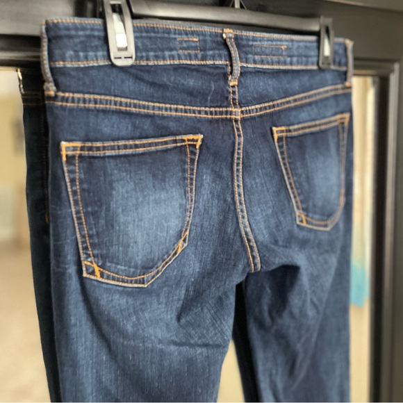 Pilcro And The Letterpress Low Waist Straight Leg Jeans Size 27 - Picture 7 of 8